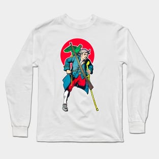 One-legged pirate and parrot Long Sleeve T-Shirt